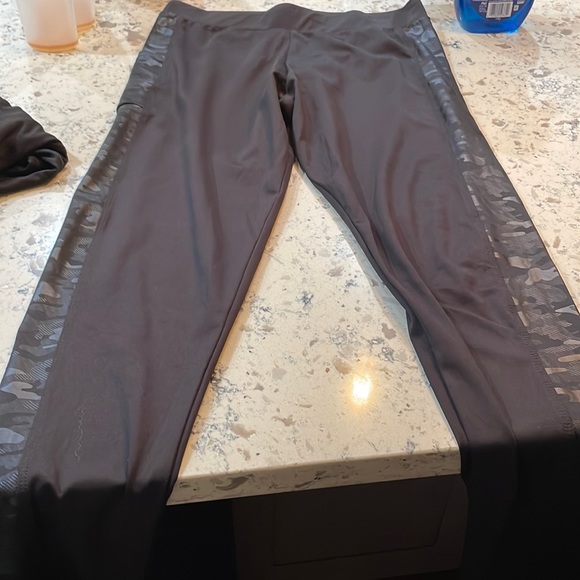 Black leggings with side detail - Picture 1 of 3